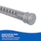 Kenney Mfg Twist & Fit No Tools Spring Tension Shower Curtain Rod, 42-72in, Silver KN609L/13V1 - alternate 8